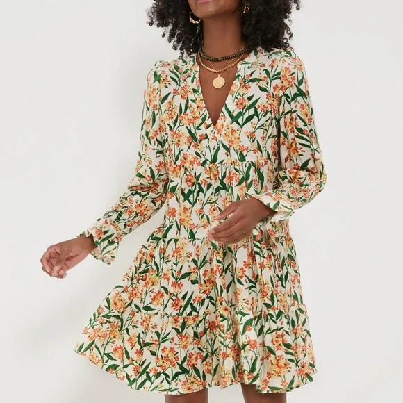 Tuckernuck Floral Kenzo Dress - Pomander Place - Picture 5 of 11